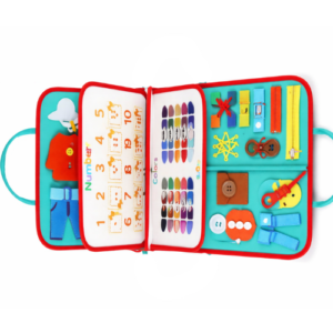 jouet montessori livre sensoriel 7 en 1