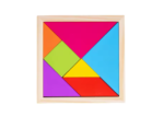 petit tangram bois couleurs montessori
