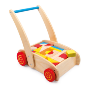 pousseur bébé – jeu de construction en bois