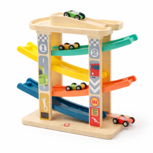 boite en bois toboggan permanence d&rsquo;objets 3 sorties