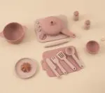 ensemble cuisine silicone montessori