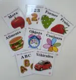 livre premiers mots montessori vraie images