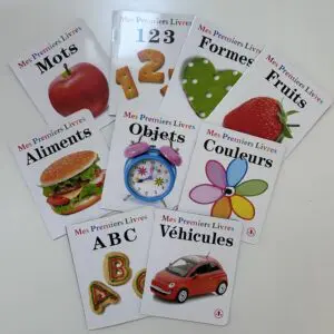 livre premiers mots montessori vraie images
