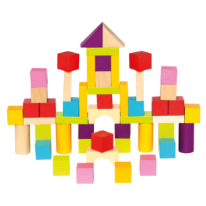 blocs de construction en bois 50 pcs