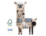 tableau d'activités montessori xl busy board lama
