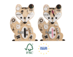 tableau d'activités montessori busy board renard