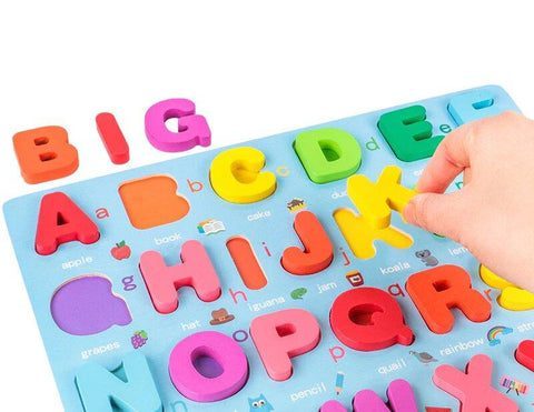 Puzzle Montessori - alphabet anglais