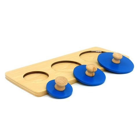 Jouet Montessori en bois - puzzle formes