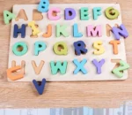 Puzzle en bois montessori alphabet