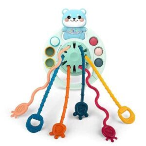 Pieuvre Sensorielle Montessori - LBDM  Tapis de jeux, Jouets sensoriels,  Apprentissage proprete