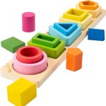 Jeu de Tri  pour Enfant – Formes en Bois