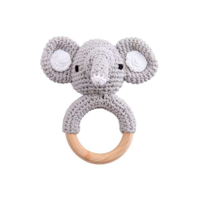 anneau de dentition Montessori éléphant