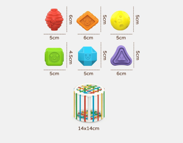 cylindre à formes jeu d'éveil bébé