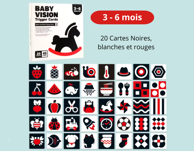 cartes imagier de 0 à 36 mois montessori