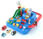 Circuit Montessori avec voitures