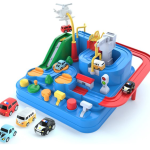 Circuit Montessori avec voitures