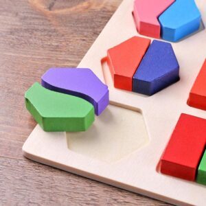 Jeux formes bois
