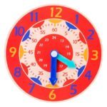 Horloge colorée pour enfants 24h