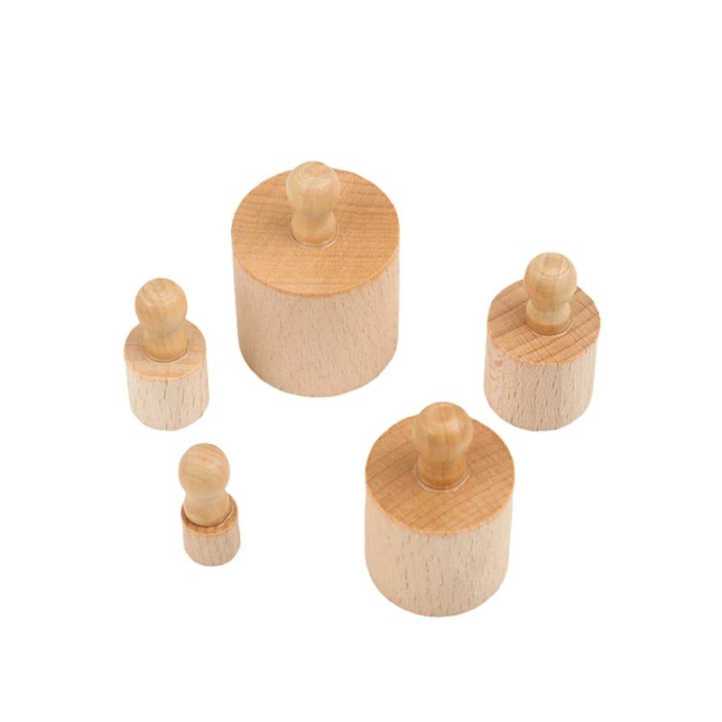 cylindre en bois Montessori