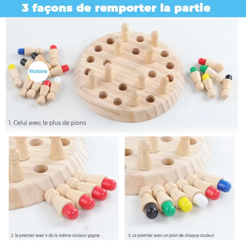 Jeu de pions Montessori – Image 3