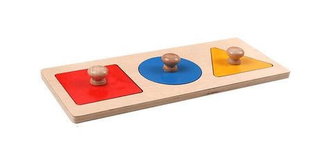 Puzzle Montessori - 3 couleurs