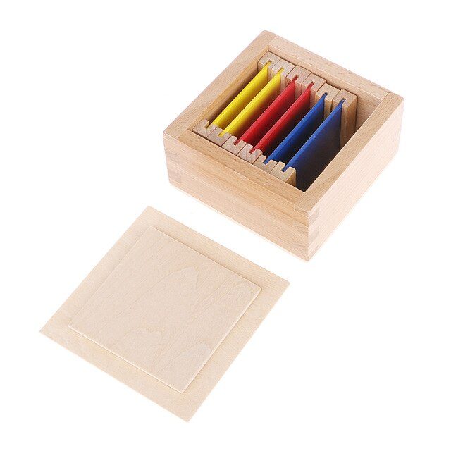 petite boîte à couleurs jeu Montessori