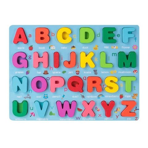 Alphabet en couleur - Puzzle Montessori