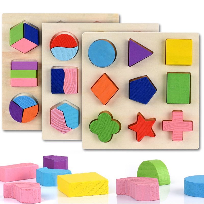 Jeux de formes Montessori