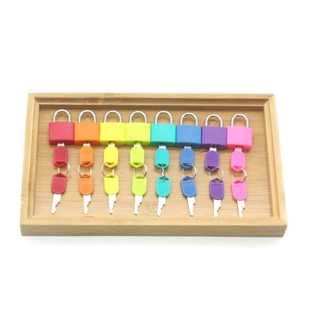 Cadenas colorés - jouet Montessori