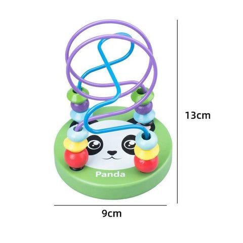 Jeu Montessori - Labyrinthe à perles