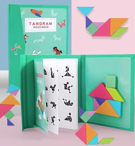 Puzzle Tangram - Jouet d'apprentissage Montessori