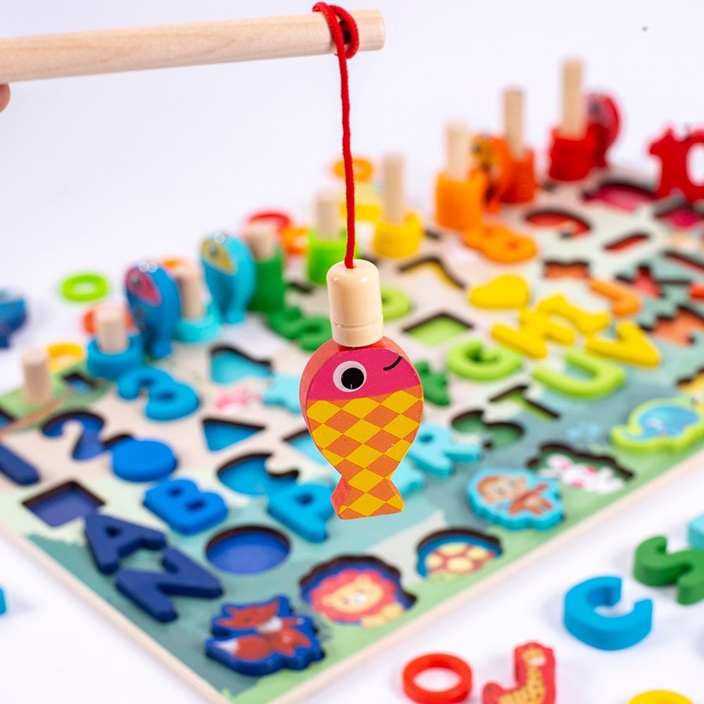 Planche de jeux Montessori multifonctions - Apprentissage