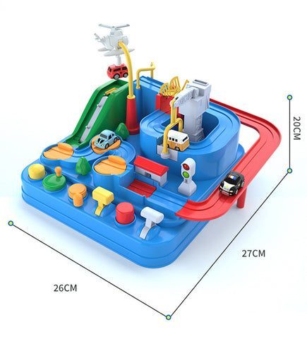 circuit voiture Montessori dimensions