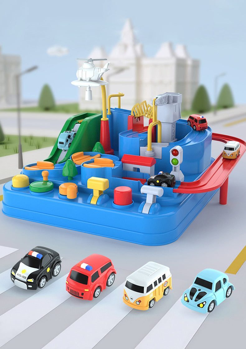 Jeux Montessori circuit et voitures