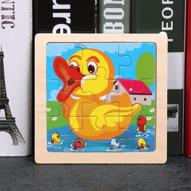 Puzzle en Bois Animaux – Image 3
