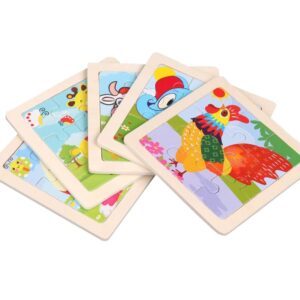 Puzzle en Bois Animaux