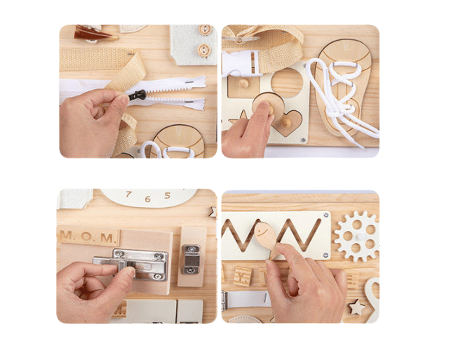 tableau multi activités montessori 2 faces