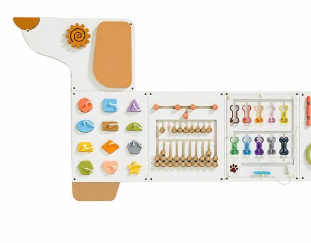 tableau de manipulation montessori ours