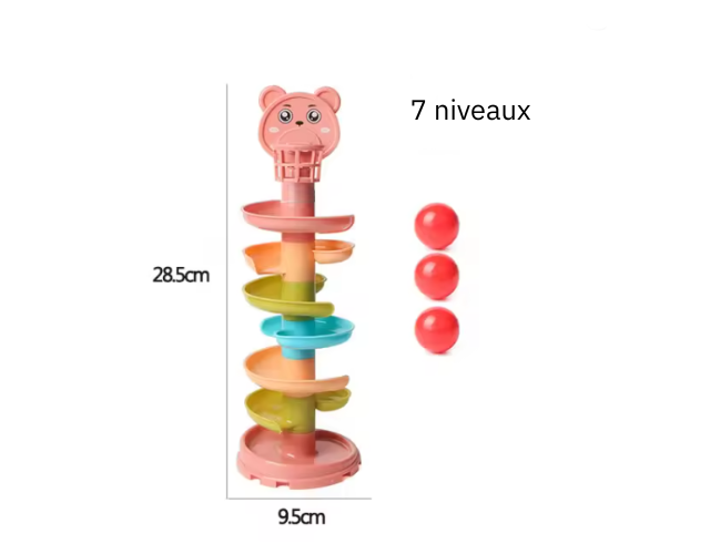 tour à balles roulantes 7 Étages 45 cm