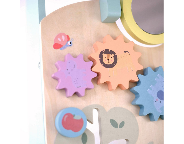 trotteur pousseur bébé – multi activités – couleurs pastel