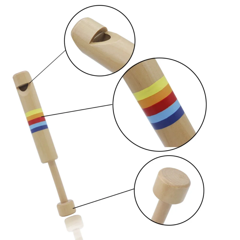 flûte en bois montessori