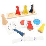 Quilles d'apprentissage des fractions