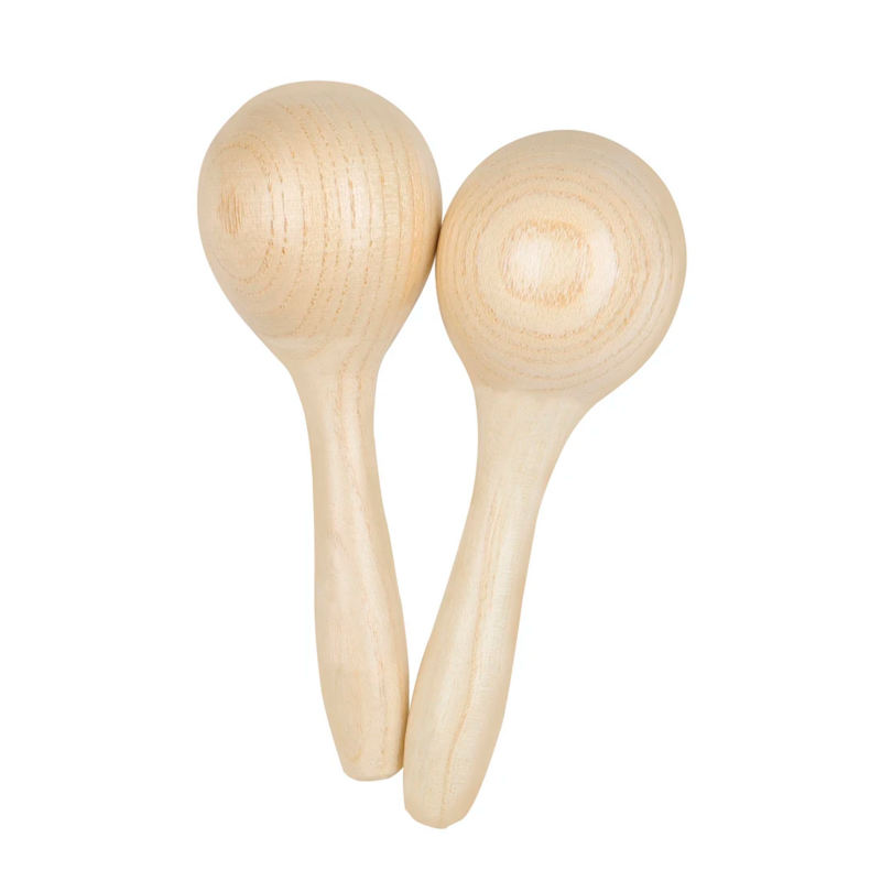 maracas en bois pour enfant