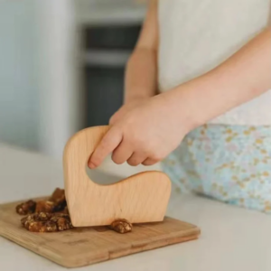 couteau en bois montessori