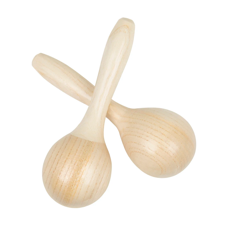 maracas en bois pour enfant