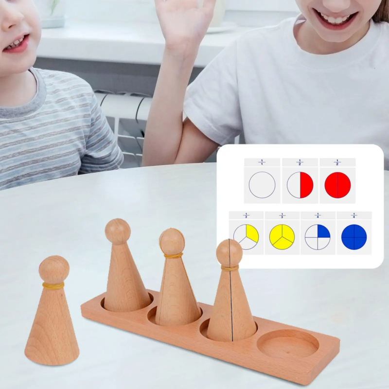 Quilles d'apprentissage des fractions – Image 5