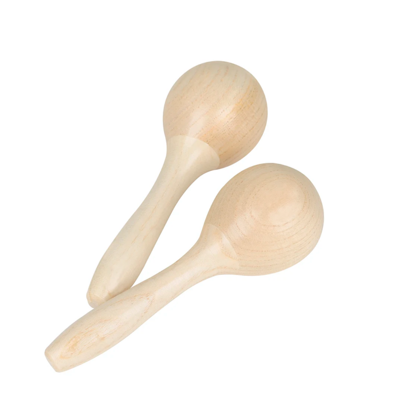 maracas en bois pour enfant