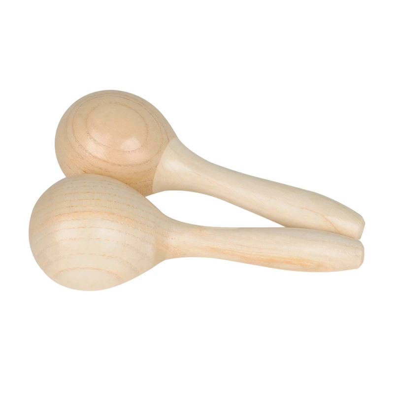 maracas en bois pour enfant