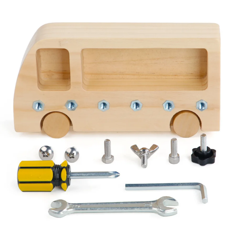 Bus de bricolage montessori