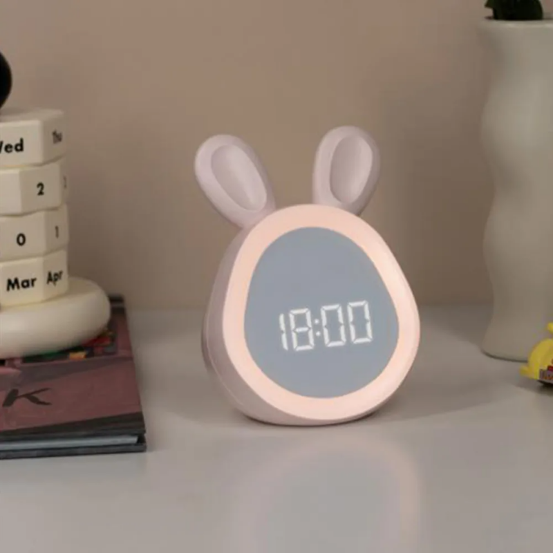 horloge reveil veilleuse montessori